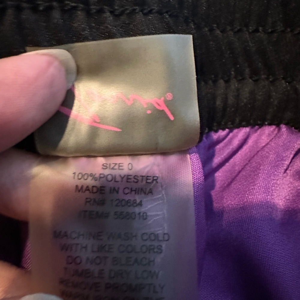 Torrid Purple and Black Swim Coverup - Picture 3 of 4